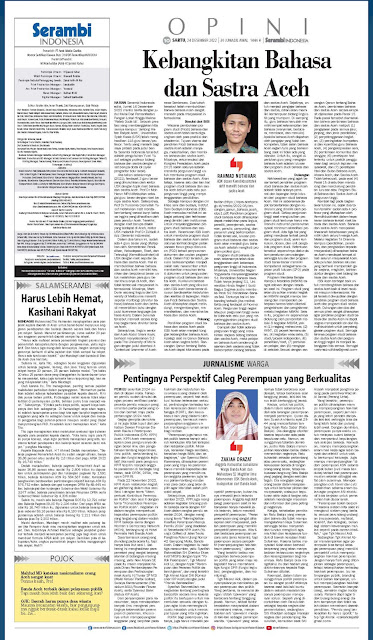 Kebangkitan Bahasa dan Sastra Aceh